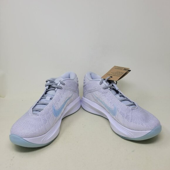 Nike GT Hustle 3 'Glacier Blue' White Sneakers Men's Size 9.5 FV5953-004 - Picture 7 of 10